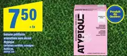 Maxi BOISSON PÉTILLANTE AROMATISÉE SANS ALCOOL ATYPIQUE offer
