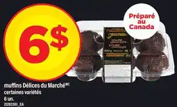 Maxi MUFFINS DÉLICES DU MARCHÉ, 6 un offer