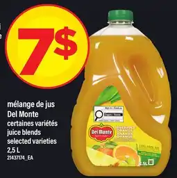 Maxi MÉLANGE DE JUS DEL MONTE | JUICE BLENDS offer