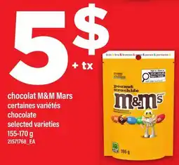 Maxi CHOCOLAT M&M MARS | CHOCOLATE offer