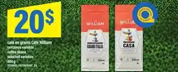 Maxi CAFÉ EN GRAINS CAFÉ WILLIAM | COFFEE BEANS offer
