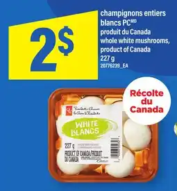 Maxi CHAMPIGNONS ENTIERS BLANCS PC | WHOLE WHITE MUSHROOMS offer