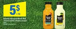 Maxi BOISSONS ZÉRO SUCRE MINUTE MAID offer