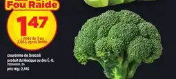 Maxi COURONNE DE BROCOLI offer