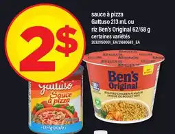 Maxi SAUCE À PIZZA GATTUSO 213 ML OU RIZ BEN'S ORIGINAL offer