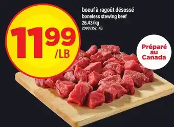 Maxi BOEUF À RAGOÛT DÉSOSSÉ | BONELESS STEWING BEEF offer