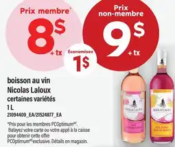 Maxi BOISSON AU VIN NICOLAS LALOUX offer