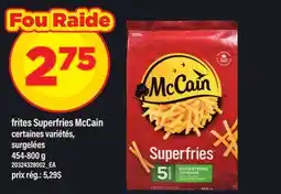 Maxi FRITES SUPERFRIES MCCAIN offer