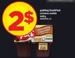 Maxi PUDDING SNACKPACK offer