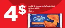 Maxi PRODUIT DE FROMAGE FONDU SINGLES KRAFT offer