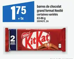 Maxi BARRES DE CHOCOLAT GRAND FORMAT NESTLÉ offer