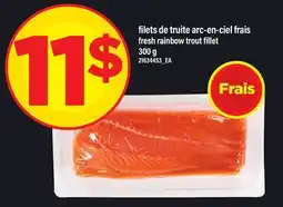 Maxi FILETS DE TRUITE ARC-EN-CIEL FRAIS | FRESH RAINBOW TROUT FILLET offer