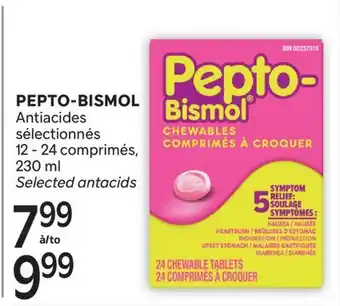 Brunet PEPTO-BISMOL Antiacides sélectionnés offer