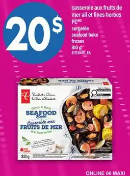 Maxi CASSEROLE AUX FRUITS DE MER AIL ET FINES HERBES PC | SEAFOOD BAKE offer