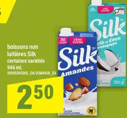 Maxi BOISSONS NON LAITIÈRES SILK offer