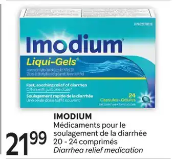 Brunet IMODIUM Médicaments pour le soulagement de la diarrhée offer