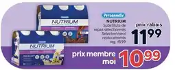 Brunet NUTRIUM Substituts de repas sélectionnés offer