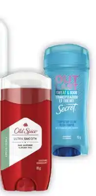 Brunet OLD SPICE, SECRET Déodorants et antisudorifiques sélectionnés offer