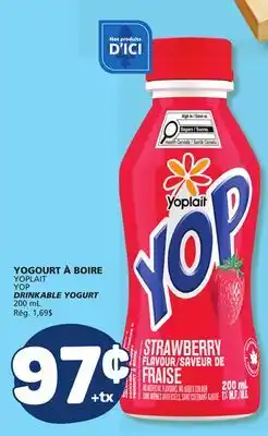 Marché Bonichoix YOPLAIT YOP DRINKABLE YOGURT offer