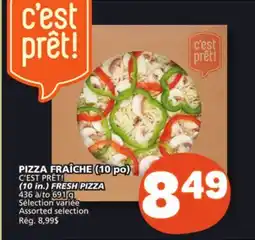 Marché Bonichoix C'EST PRÊT! (10 in.) FRESH PIZZA offer