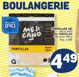 Marché Bonichoix MEJICANO (8) TORTILLAS offer