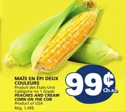 Marché Bonichoix PEACHES AND CREAM CORN ON THE COB offer