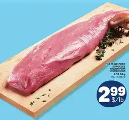 Marché Bonichoix FROZEN PORK TENDERLOINS offer