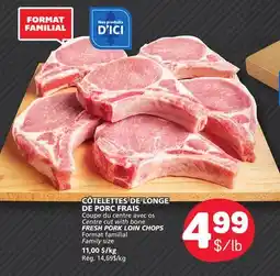 Marché Bonichoix FRESH PORK LOIN CHOPS offer