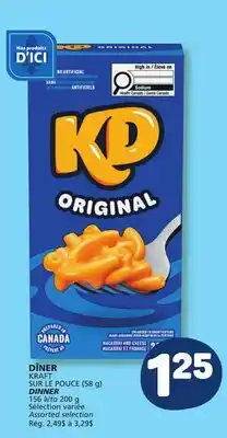 Marché Bonichoix KRAFT DINNER offer
