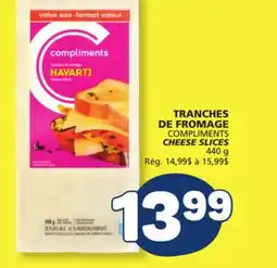 Marché Bonichoix COMPLIMENTS CHEESE SLICES offer