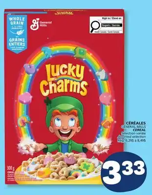 Marché Bonichoix GENERAL MILLS CEREAL offer