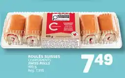 Marché Bonichoix COMPLIMENTS SWISS ROLLS offer