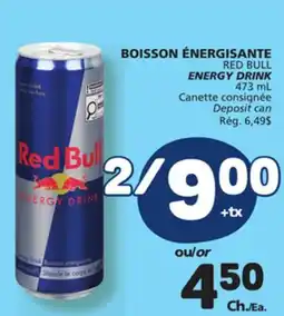 Marché Bonichoix RED BULL ENERGY DRINK offer