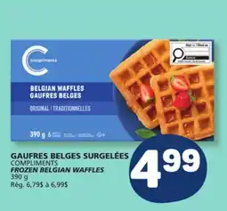 Marché Bonichoix COMPLIMENTS FROZEN BELGIAN WAFFLES offer