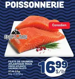 Marché Bonichoix FRESH ATLANTIC SALMON FILLETS offer