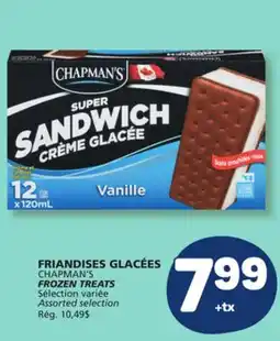 Marché Bonichoix CHAPMAN'S FROZEN TREATS offer