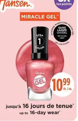 Jean Coutu MIRACLE GEL offer