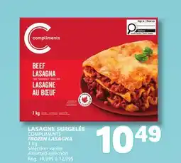 Marché Bonichoix COMPLIMENTS FROZEN LASAGNA offer