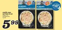 Marché Richelieu COQUILLE-REPAS AUX FRUITS DE MER | MEAL SEAFOOD SHELL offer