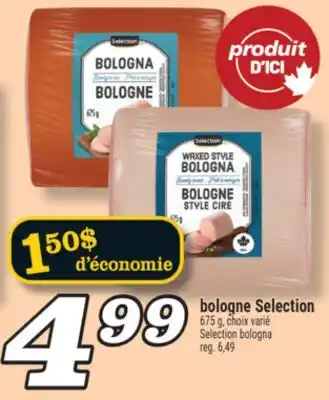 Marché Richelieu BOLOGNE SELECTION | SELECTION BOLOGNA offer