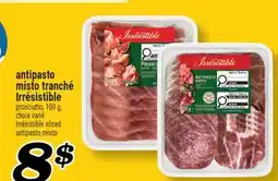 Marché Richelieu ANTIPASTO MISTO TRANCHÉ IRRÉSISTIBLE | Irrésistible SLICED ANTIPASTO MISTO offer