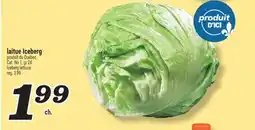 Marché Richelieu LAITUE ICEBERG | ICEBERG LETTUCE offer