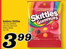 Marché Richelieu BONBONS SKITTLES | SKITTLES CANDIES offer
