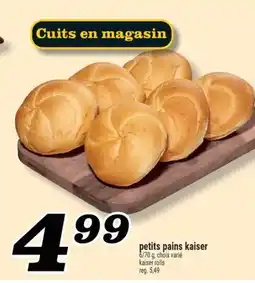 Marché Richelieu PETITS PAINS KAISER | KAISER ROLLS offer