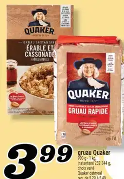 Marché Richelieu GRUAU QUAKER | QUAKER OATMEAL offer