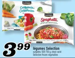 Marché Richelieu LÉGUMES SELECTION | SELECTION FROZEN VEGETABLES offer