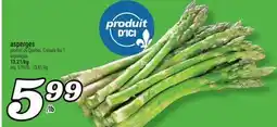 Marché Richelieu ASPERGES | ASPARAGUS offer
