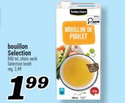 Marché Richelieu BOUILLON SELECTION | SELECTION BROTH offer