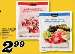 Marché Richelieu FLOCONS DE GOBERGE À SAVEUR DE CRABE SELECTION | SELECTION CRAB FLAVOURED POLLOCK FLAKES offer