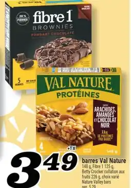 Marché Richelieu BARRES VAL NATURE | NATURE VALLEY BARS offer